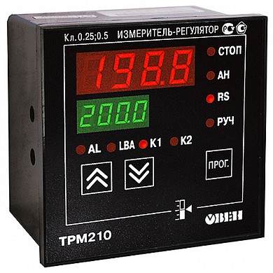 ТРМ210-Щ1.РТ  ПИД-регулятор с интерфейсом RS-485