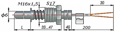 ДТПL124-00.40/0,2  Преобразователь термоэлектрический