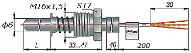 ДТС124-50П.В3.160/0,2 Термопреобразователь сопротивления