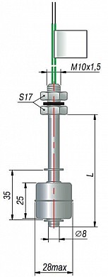 ПДУ-2.1.150  Поплавковый датчик уровня